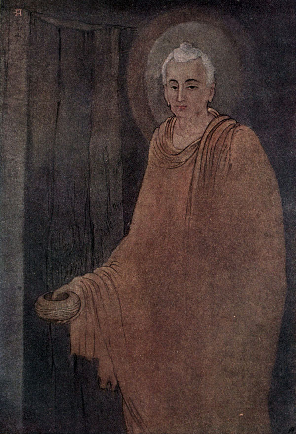 Abanindranath Tagore, Buddha as Mendicant - The Culturium