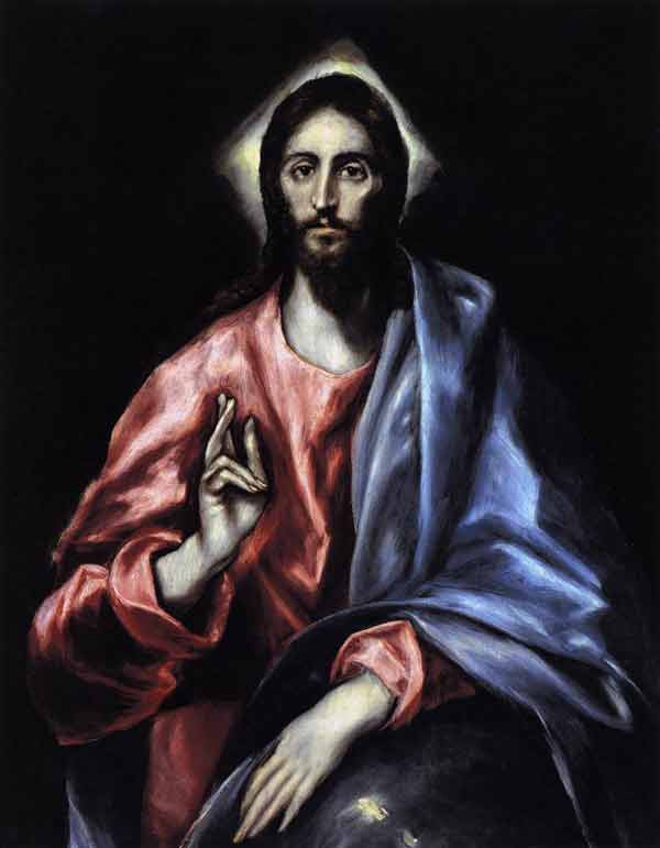 El Greco, Christ as Saviour - The Culturium