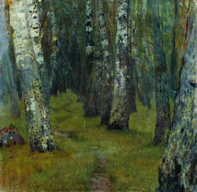 Isaac Levitan, Birches. Forest Edge - The Culturium