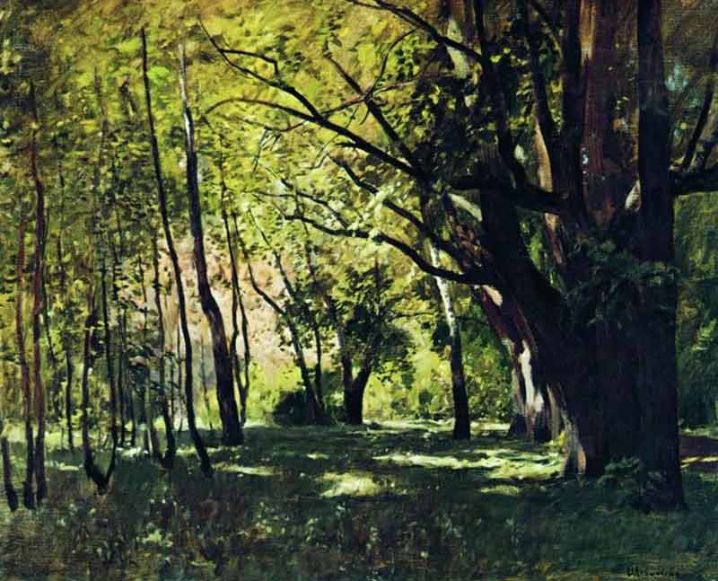 Isaac Levitan, In the Park - The Culturium