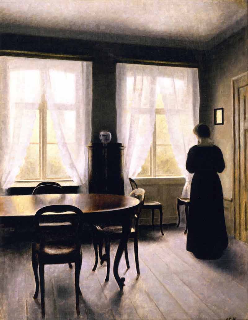 Vilhelm Hammershoi - The Culturium