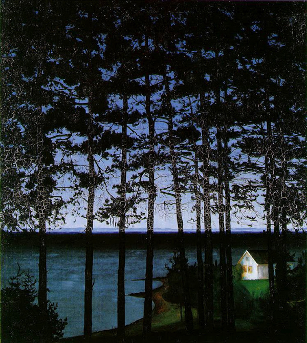 Harald Sohlberg, Fisherman's Cottage - The Culturium