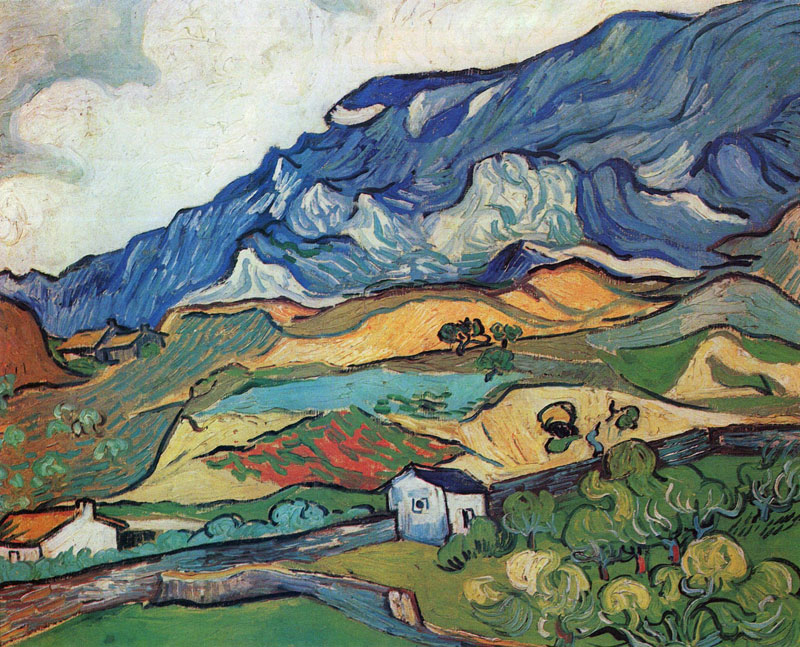 Vincent van Gogh, Les Alpilles, Mountain Landscape Near Saint-Rémy - The Culturium