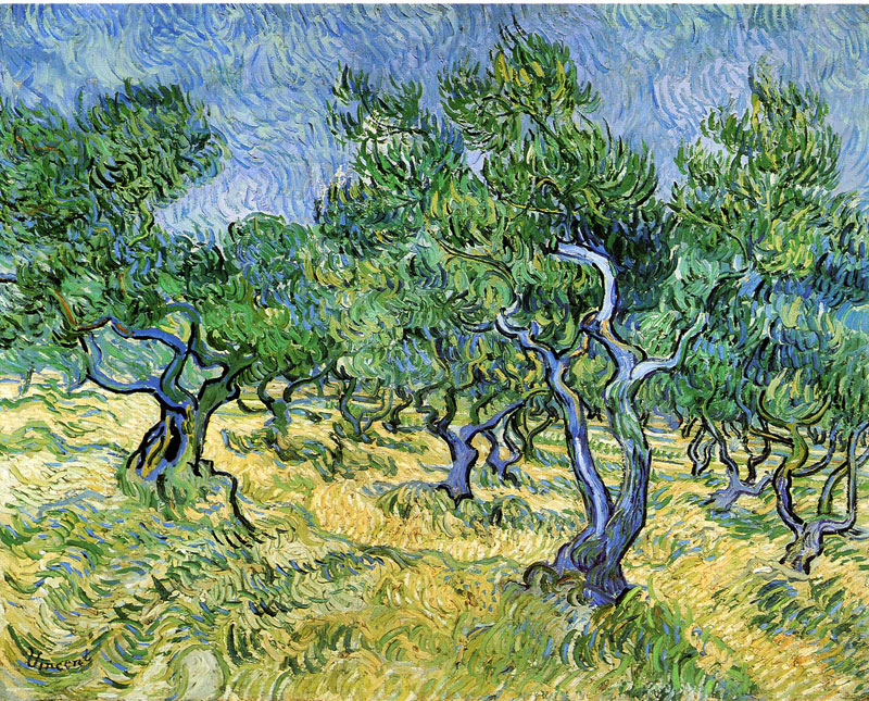 Vincent van Gogh, Olive Grove - The Culturium