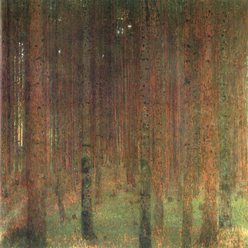 Gustav Klimt, Pine Forest II - The Culturium