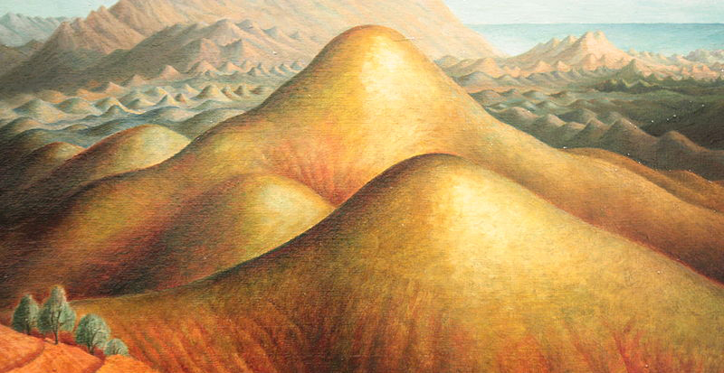 Dora Carrington, Spanish Landscape With Mountains - The Culturium