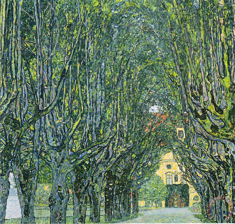 Gustav Klimt, Avenue of Schloss Kammer Park - The Culturium