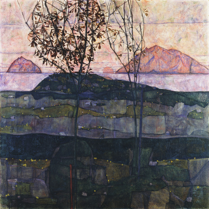 Egon Schiele, Setting Sun - The Culturium