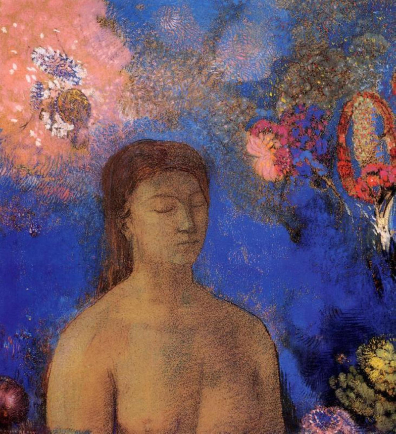 Odilon Redon, Closed Eyes - The Culturium