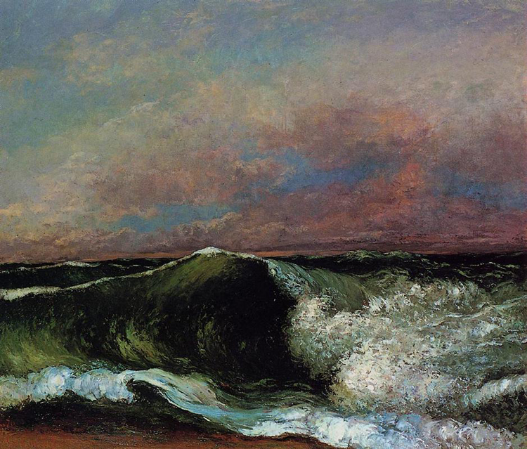 Gustave Courbet, The Wave - The Culturium