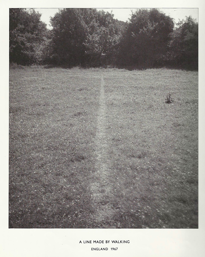 Richard Long, A Line Made by Walking - The Culturium